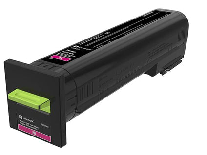 Lexmark 72K2XM0 Toner-kit magenta extra High-Capacity return program, 22K pages ISO/IEC 19798 for Lexmark CS 820  - Printers & Scanners - Lexmark