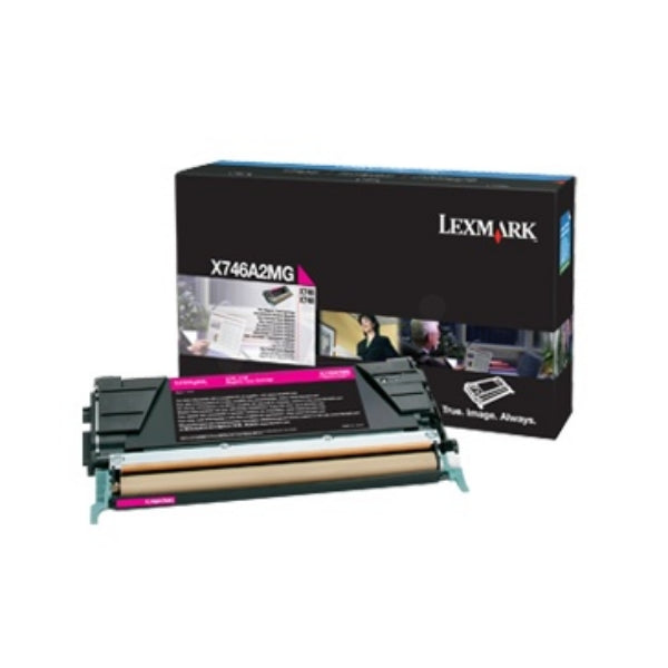 Lexmark X746A3MG Toner cartridge magenta Project, 7K pages for Lexmark X 746/748  - Printers & Scanners - Lexmark