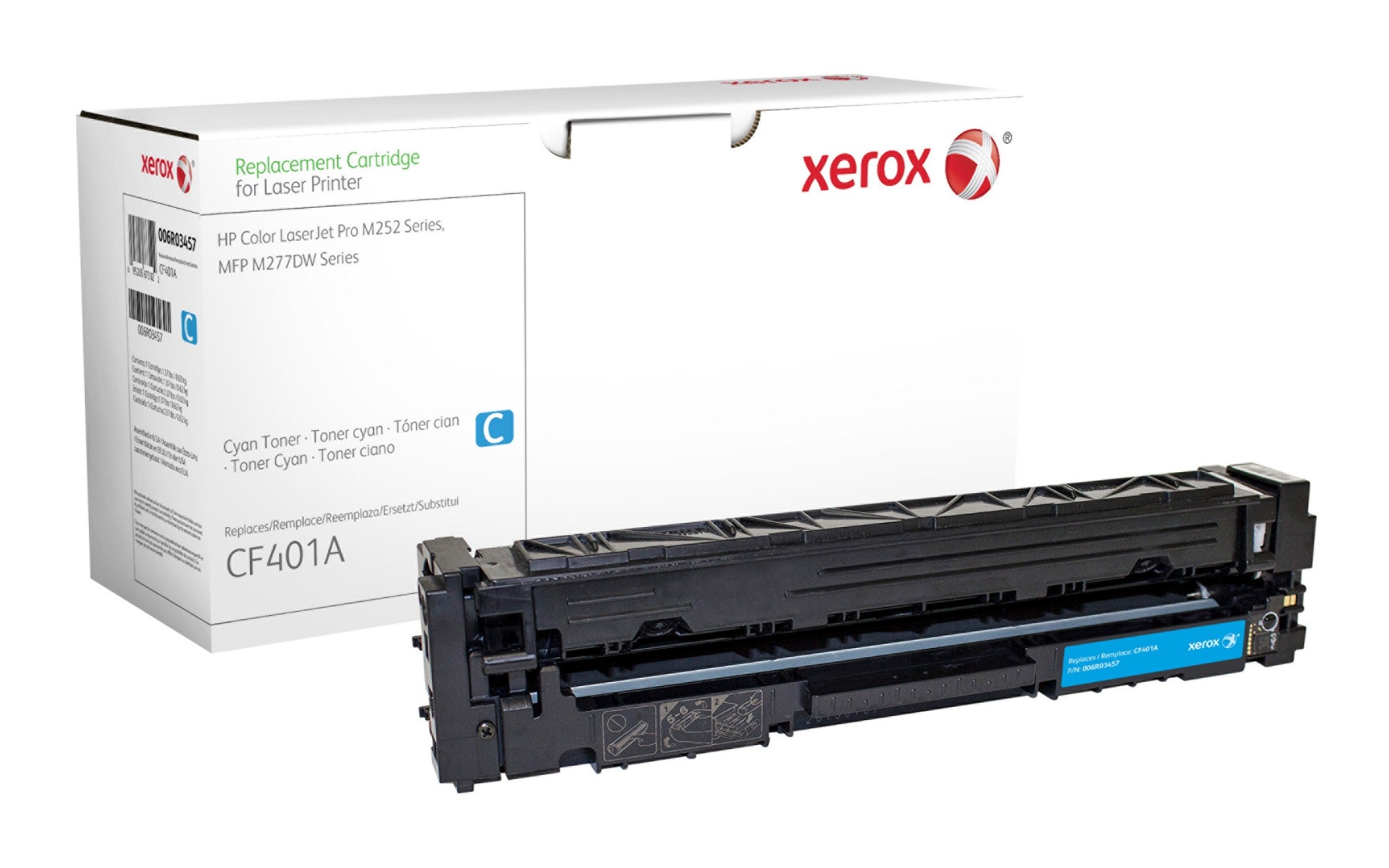 Xerox 006R03457 Toner cartridge cyan, 1.4K pages (replaces HP 201A/CF401A) for HP Pro M 252