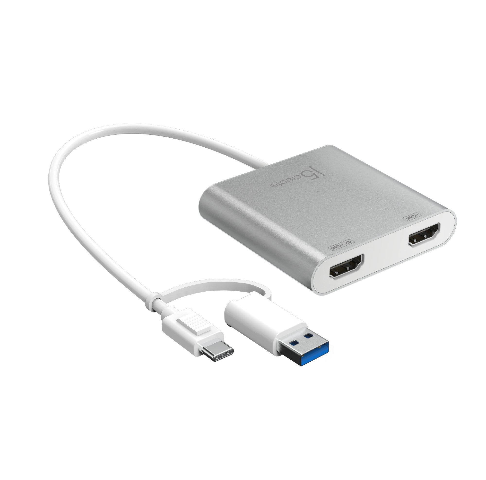 j5create JCA365-N USB-C® to Dual HDMI™ Multi-Monitor Adapter  - Computer Components - j5create