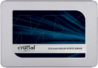 Crucial MX500 500 GB 2.5" Serial ATA III QLC 3D NAND