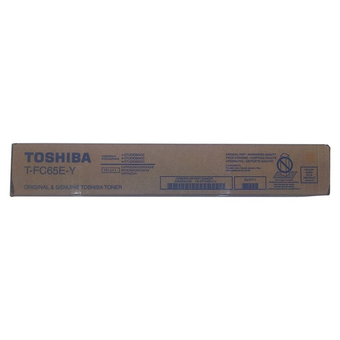 Toshiba 6AK00000185/T-FC65EY Toner yellow, 29.5K pages/6% for Toshiba E-Studio 5540 c