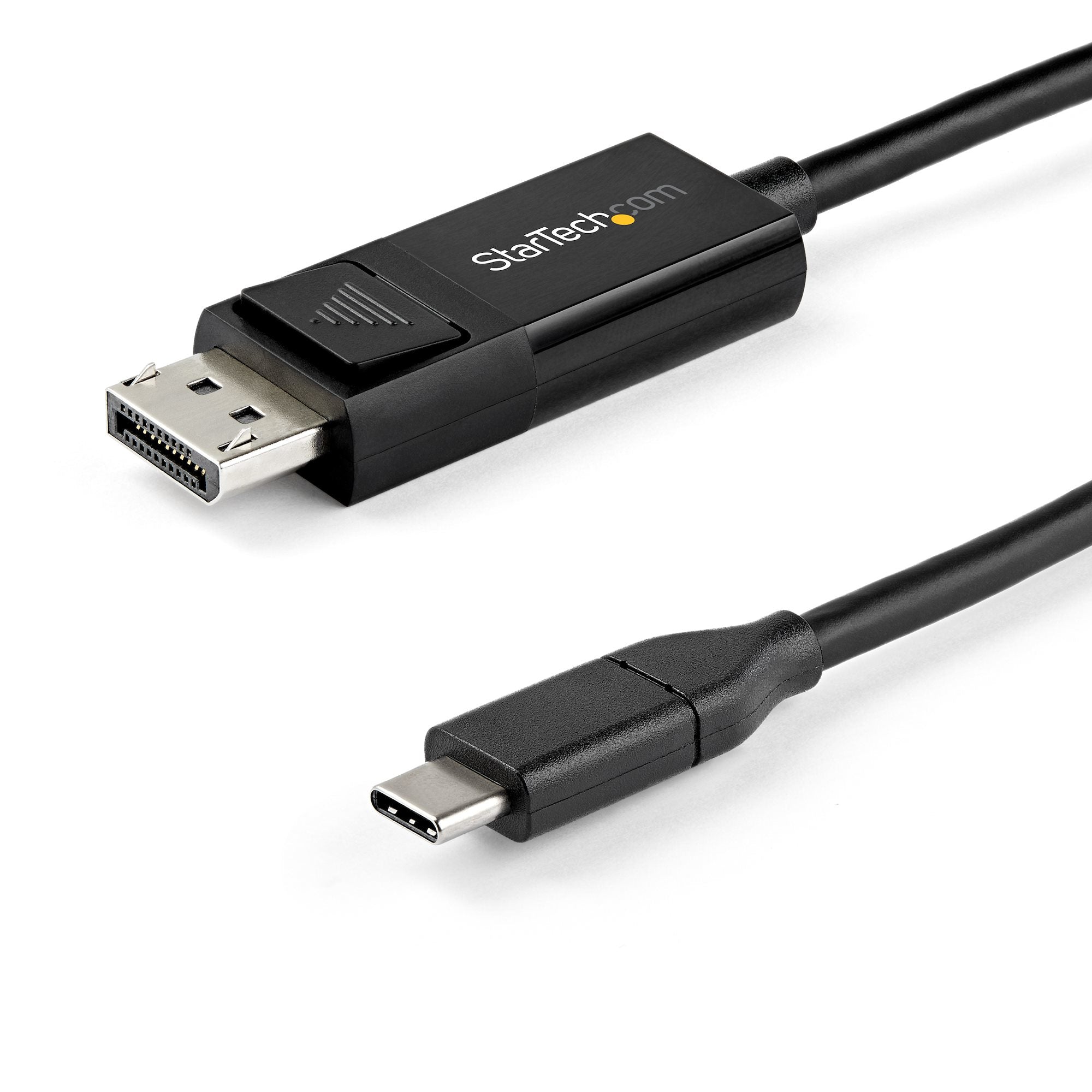 StarTech.com 6ft (2m) USB C to DisplayPort 1.4 Cable 8K 60Hz/4K - Bidirectional DP to USB-C or USB-C to DP Reversible Video Adapter Cable -HBR3/HDR/DSC - USB Type C/TB3 Monitor Cable (CDP2DP142MBD)  - Computer Cables - StarTech.com