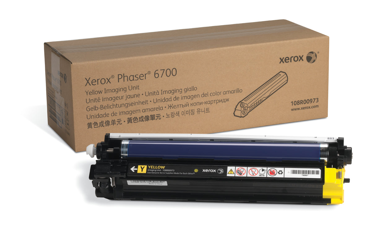 Xerox 108R00973 Drum kit yellow, 50K pages/5% for Xerox Phaser 6700  - Printers & Scanners - Xerox