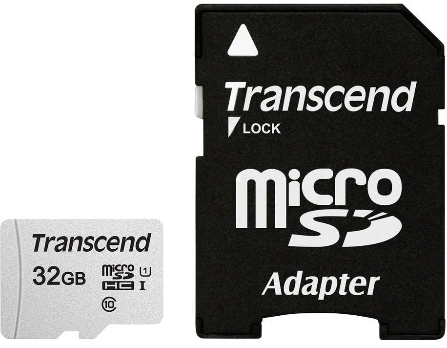 microSD Card SDHC 300S 32GB with Adapter
