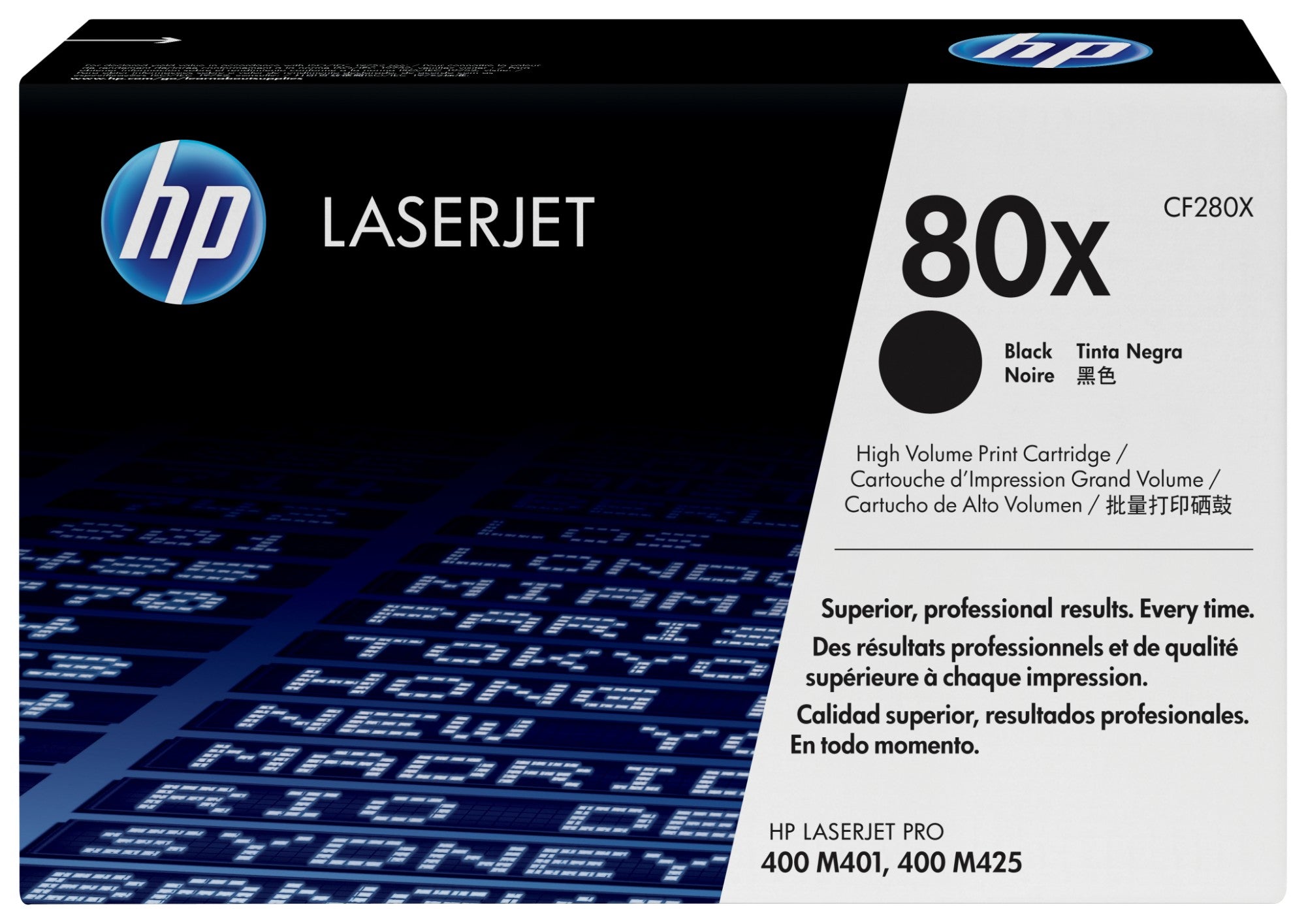 HP CF280X/80X Toner cartridge black high-capacity, 6.9K pages ISO/IEC 19752 for HP Pro 400/e