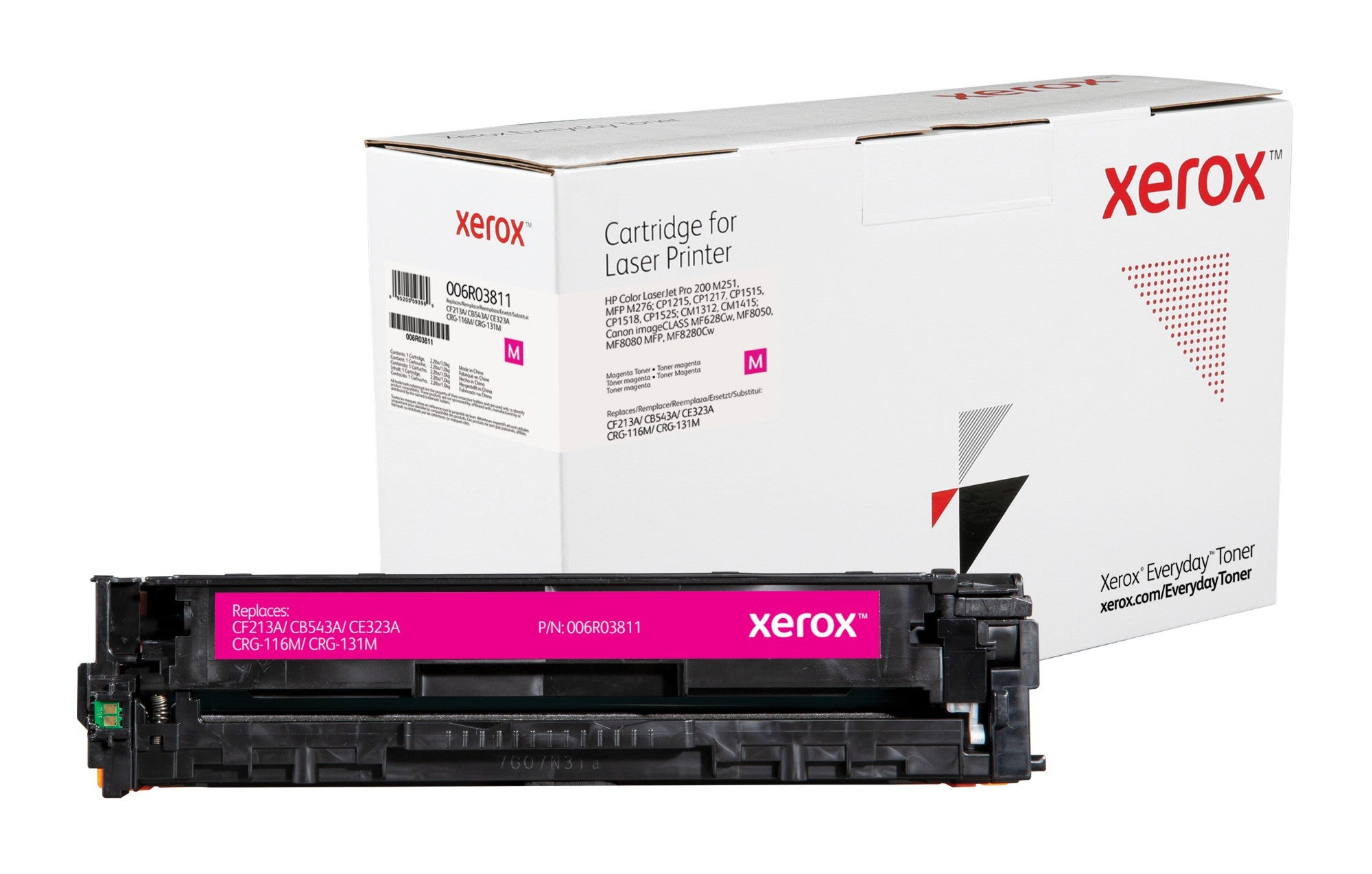 Xerox 006R03811 Toner cartridge magenta, 1.8K pages (replaces Canon 716M 731M HP 125A/CB543A 128A/CE323A 131A/CF213A) for Canon LBP-5050/7110/MF 620/HP CLJ CP 1210/HP Pro 200