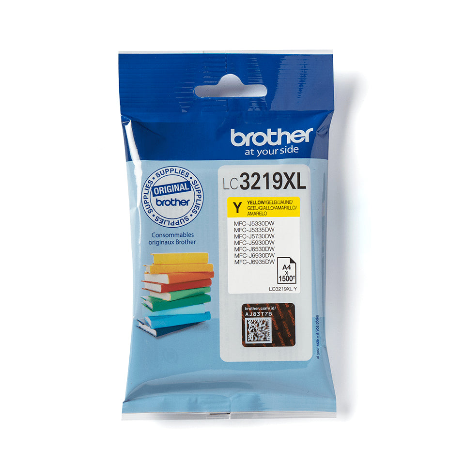 Brother LC-3219XLY Ink cartridge yellow, 1.5K pages ISO/IEC 24711 for Brother MFC-J 5330