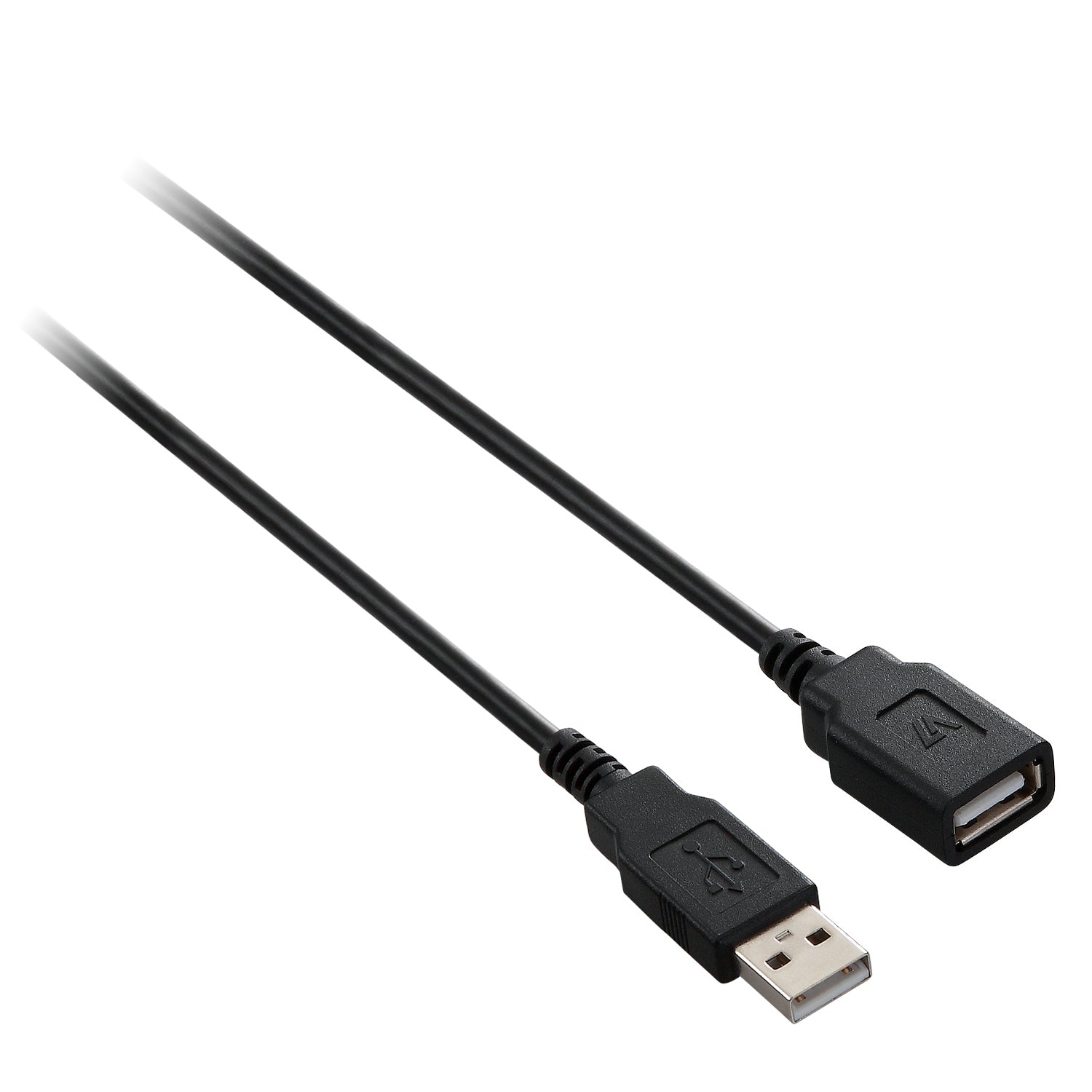 V7 Black USB Cable USB 2.0 A Female to USB 2.0 A Male 3m 10ft
