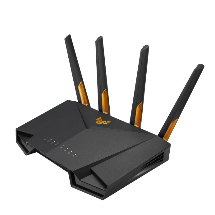 ASUS TUF Gaming AX3000 V2 wireless router Gigabit Ethernet Dual-band (2.4 GHz / 5 GHz) Black, Orange  - Networking - ASUS