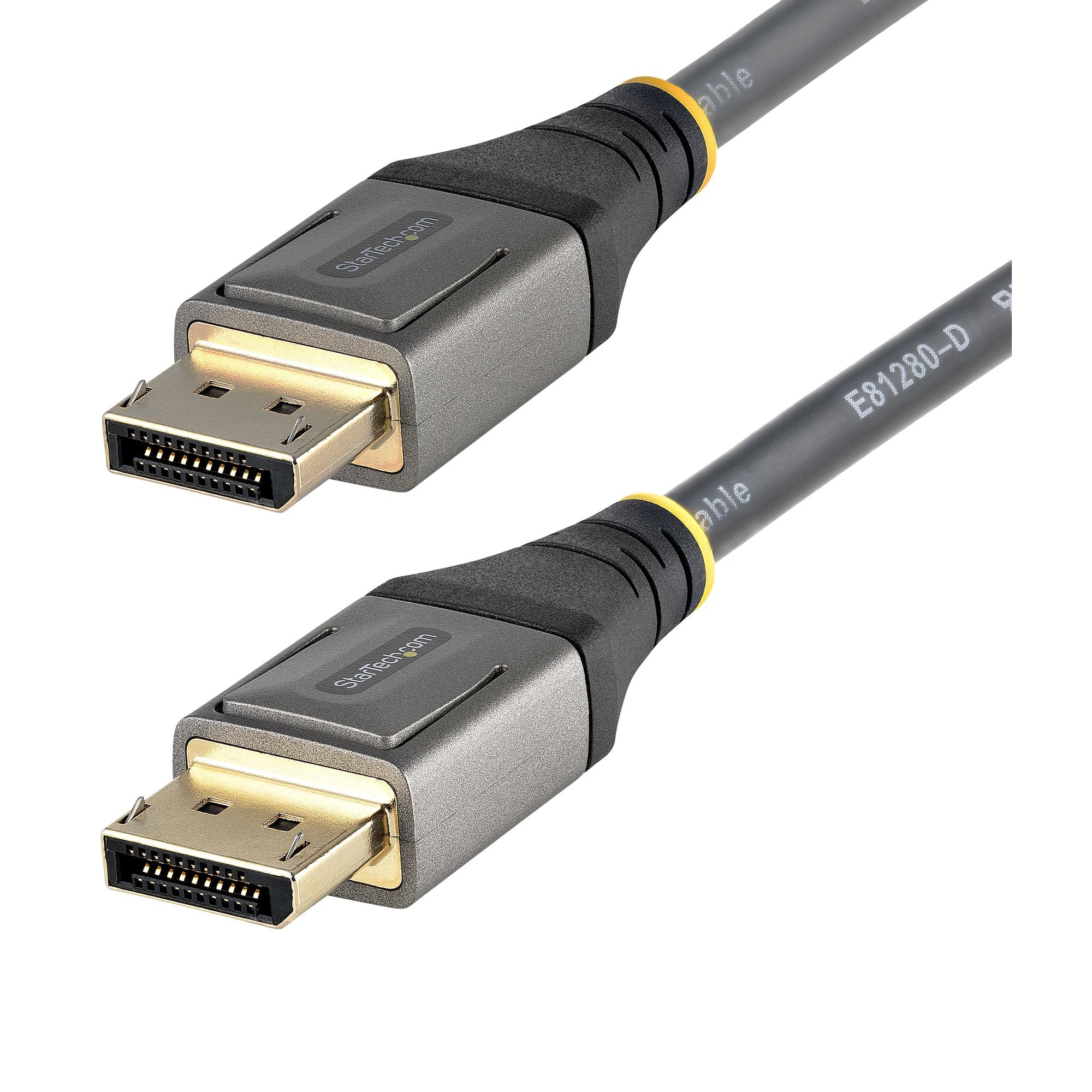 StarTech.com 16ft (5m) VESA Certified DisplayPort 1.4 Cable - 8K 60Hz HDR10 - Ultra HD 4K 120Hz Video - DP 1.4 Cable / Cord - For Monitors/Displays - DisplayPort to DisplayPort Cable - M/M