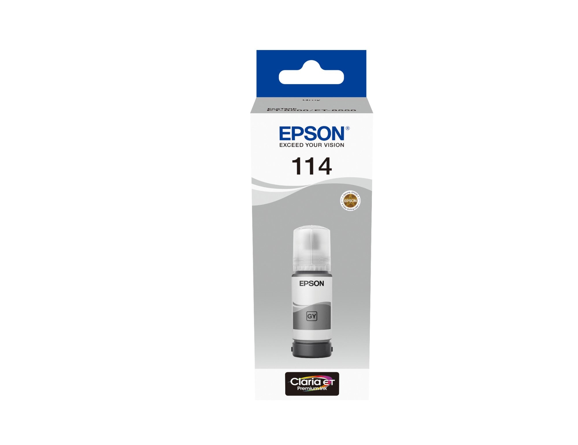 Epson C13T07B540/114 Ink bottle gray, 6.7K pages 2300 Photos 70ml for Epson ET-8500