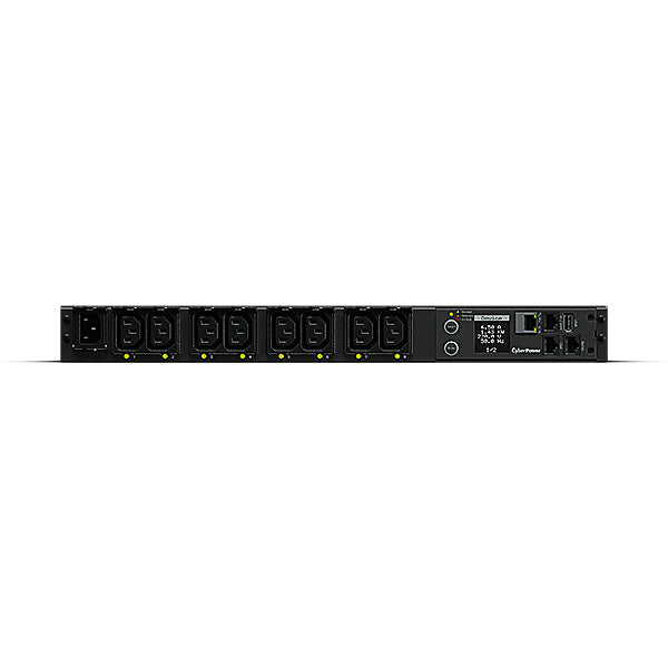 CyberPower PDU41004 power distribution unit (PDU) 8 AC outlet(s) 1U Black  - Batteries & Power Supplies - CyberPower