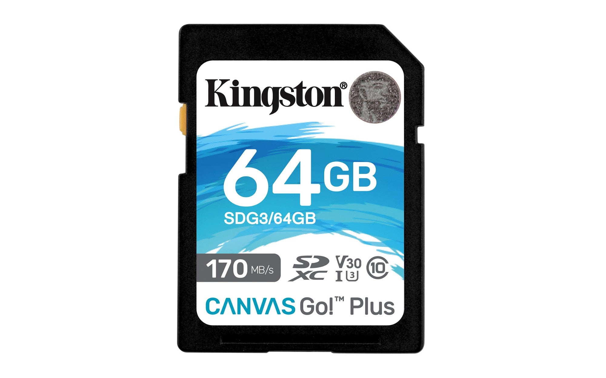 Kingston Technology 64GB SDXC Canvas Go Plus 170R C10 UHS-I U3 V30