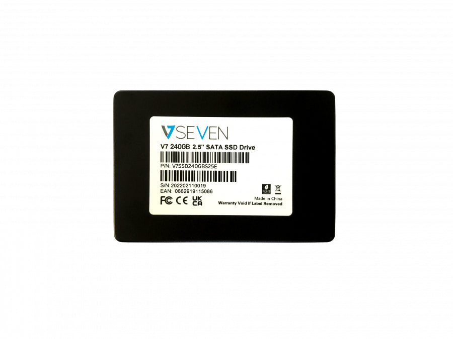 V7 V7SSD240GBS25E internal solid state drive 2.5" 240 GB Serial ATA III 3D TLC
