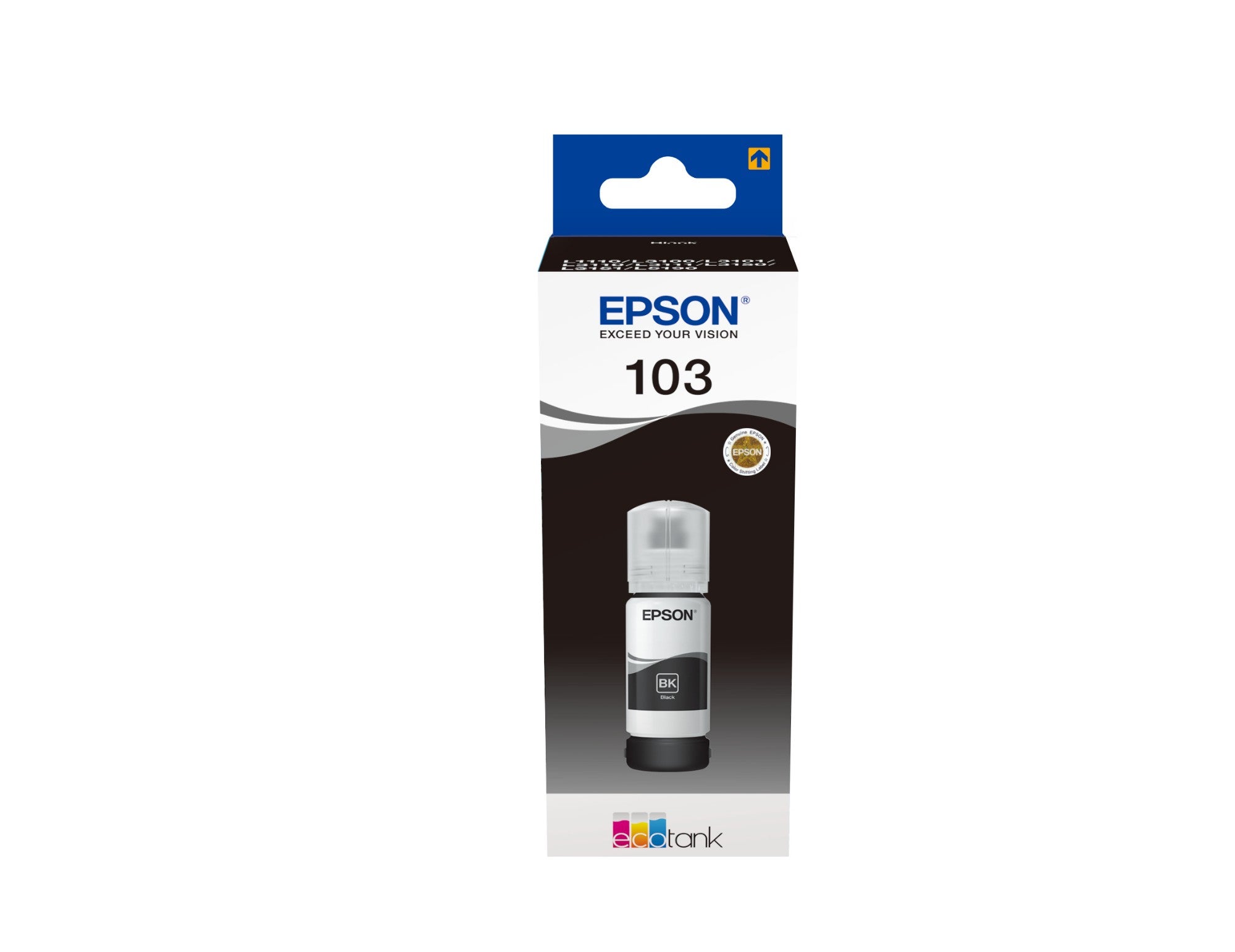 Epson C13T00S14A/103 Ink bottle black, 4.5K pages 70ml for Epson L 1110