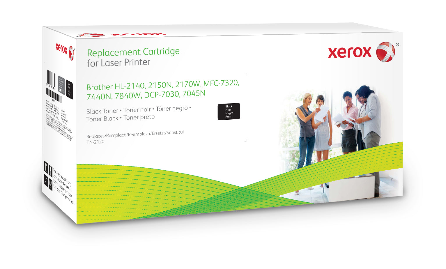 Xerox 003R99781 Toner-kit, 2.6K pages/5% (replaces Brother TN2120) for Brother HL-2140