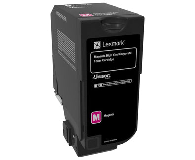 Lexmark 74C2HME Toner-kit magenta return program corporate, 12K pages ISO/IEC 19798 for Lexmark CS 725  - Printers & Scanners - Lexmark