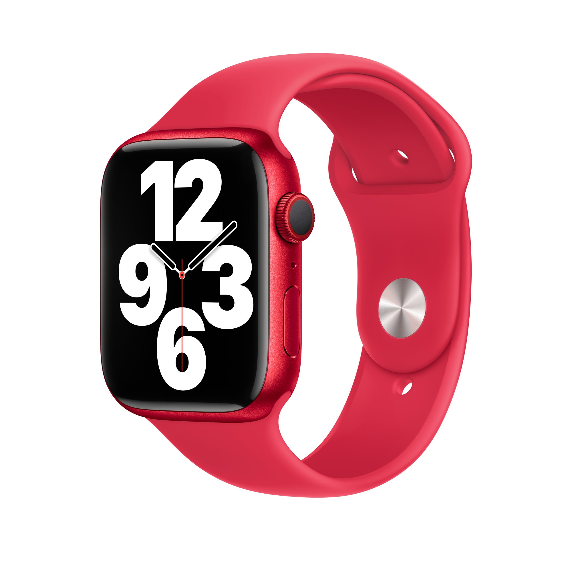 Apple MP7J3ZM/A Smart Wearable Accessories Band Red Fluoroelastomer  - Telecom & Navigation - Apple