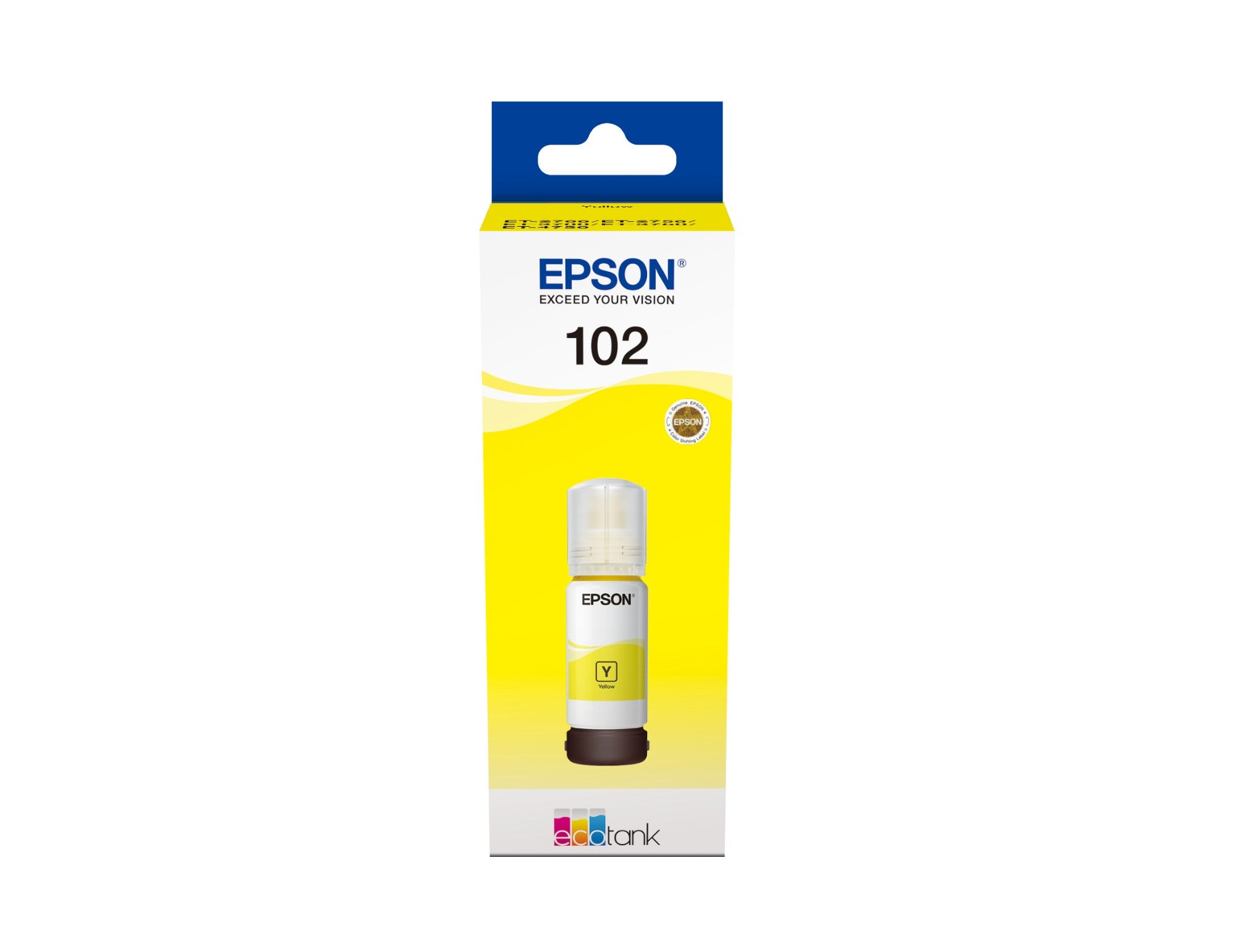 Epson C13T03R440/102 Ink bottle yellow, 6K pages 70ml for Epson ET-3700