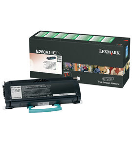 Lexmark E260A11E Toner-kit return program, 3.5K pages/5% for Lexmark E 260/360/460/462