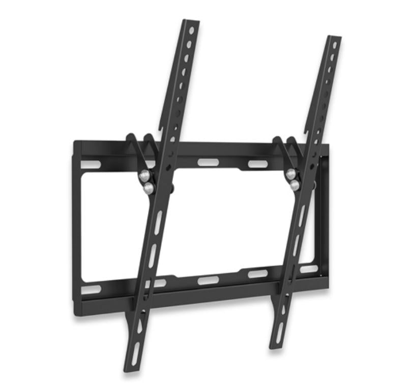 Manhattan TV & Monitor Mount, Wall, Tilt, 1 screen, Screen Sizes: 32-55", Black, VESA 200x200 to 400x400mm, Max 35kg, LFD, Lifetime Warranty  - Monitors & Accessories - Manhattan