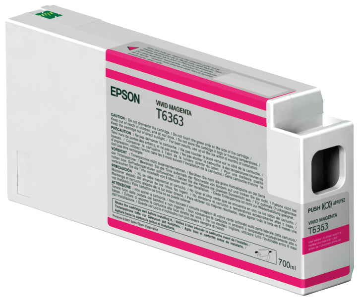 Epson C13T636300/T6363 Ink cartridge magenta 700ml for Epson Stylus Pro WT 7900/7700/7890/7900