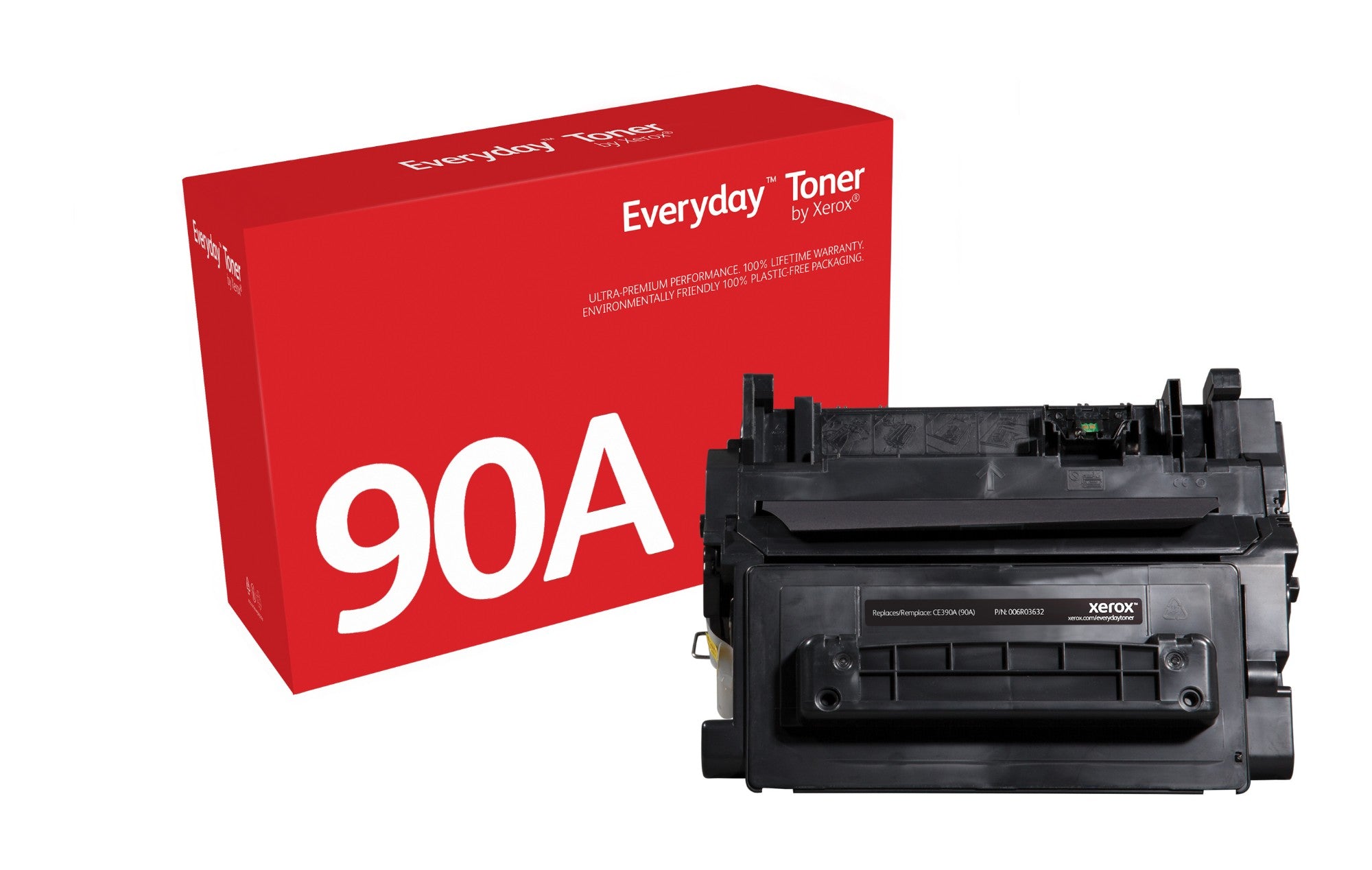 Everyday™ Black Toner by Xerox compatible with HP 90A (CE390A)