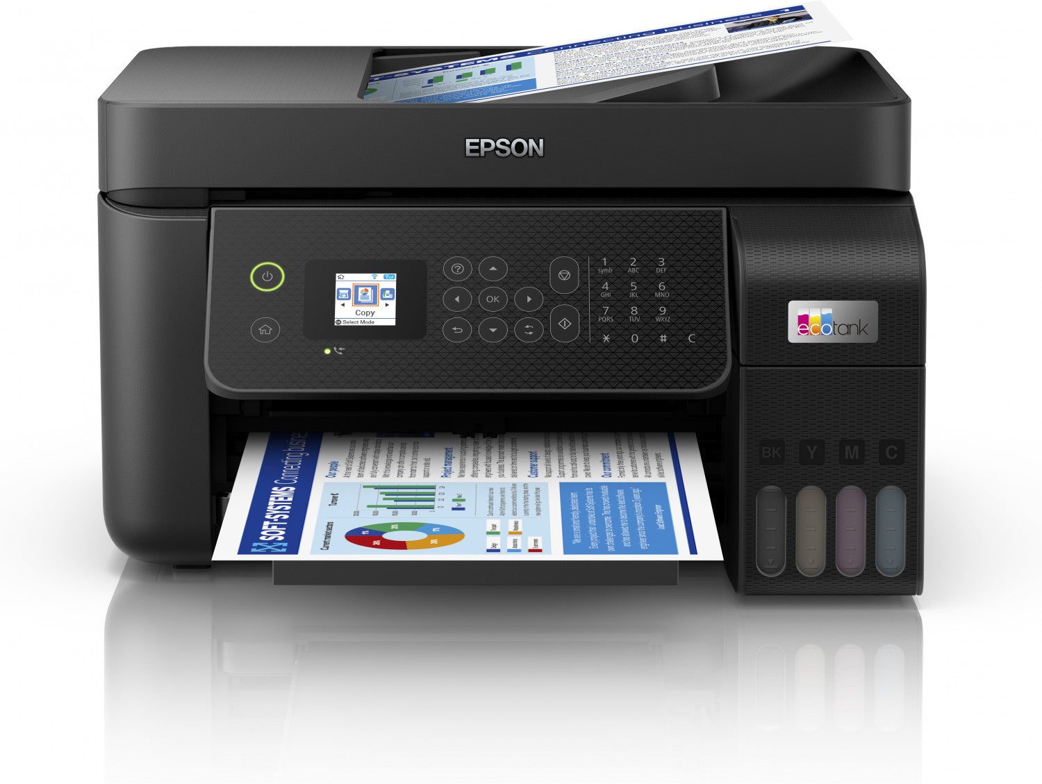 Epson EcoTank ET-4800 Inkjet A4 5760 x 1440 DPI 33 ppm Wi-Fi  - Printers & Scanners - Epson