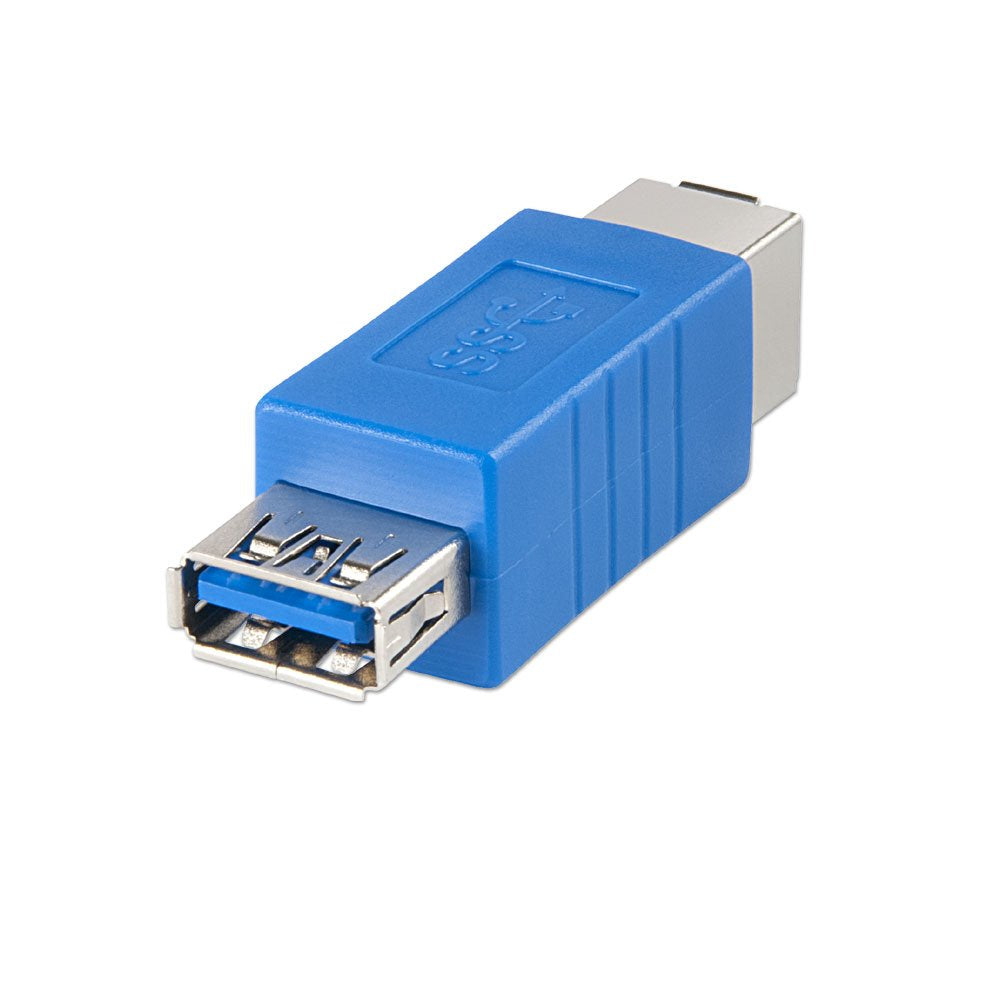 Lindy USB 3.2 Adapter, USB A Female to B Female  - Computer Cables - Lindy