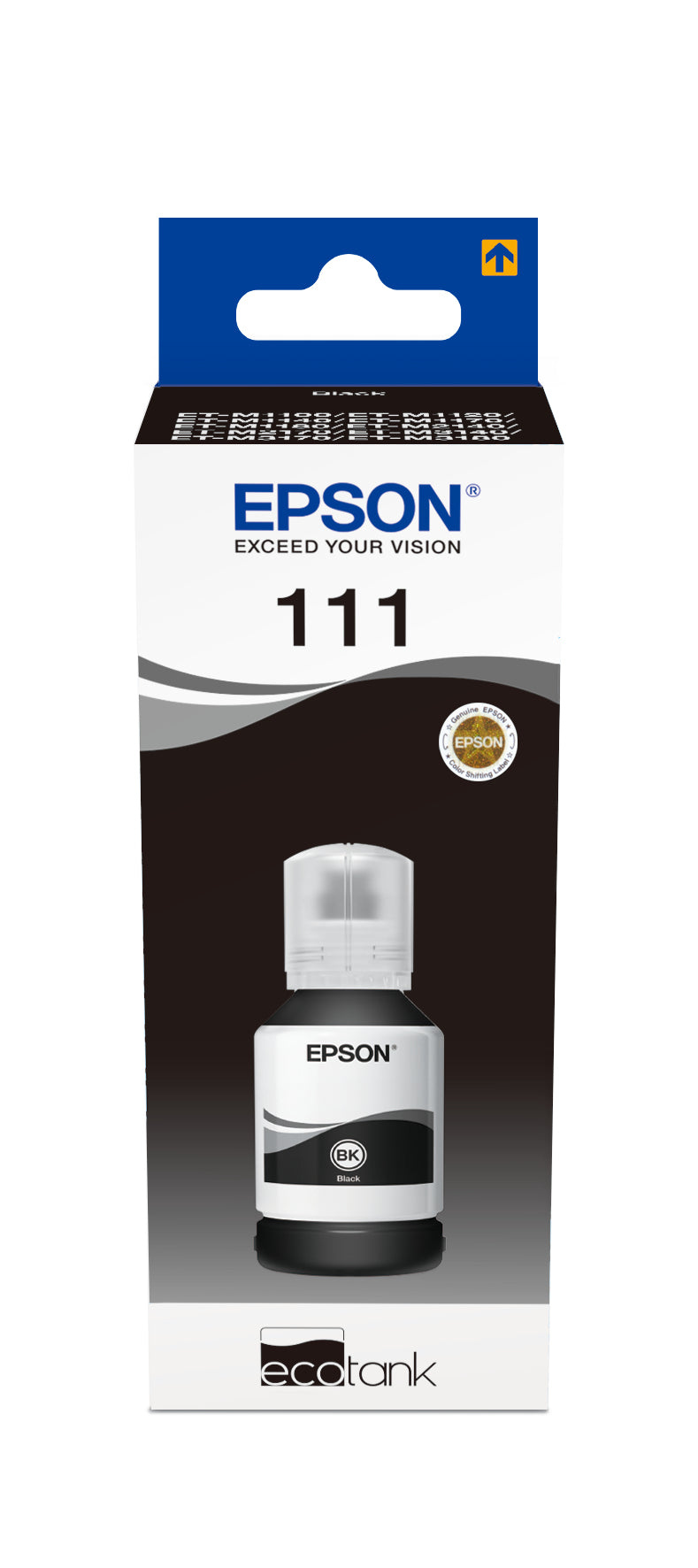 Epson C13T03M140/111 Ink bottle black, 6K pages 120ml for Epson ET-M 1100  - Printers & Scanners - Epson