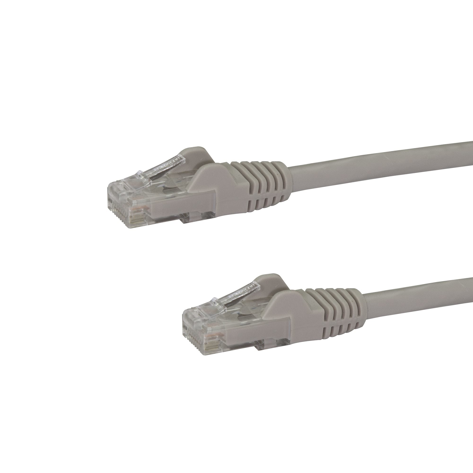 75ft CAT6 Ethernet Cable - Gray CAT 6 Gigabit Ethernet Wire -650MHz 100W PoE RJ45 UTP Network/Patch Cord Snagless w/Strain Relief Fluke Tested/Wiring is UL Certified/TIA