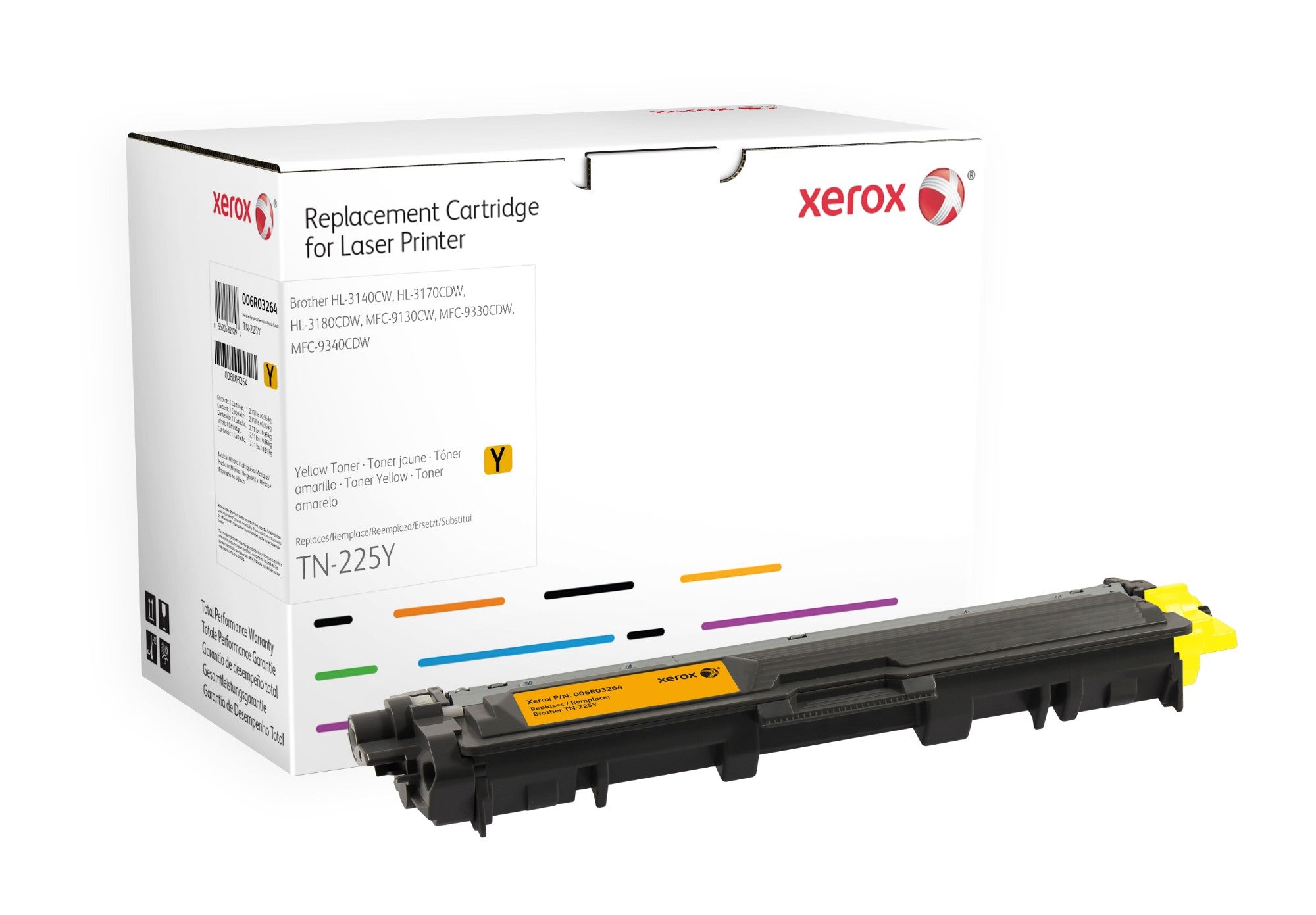 Xerox 006R03264 Toner-kit yellow, 1x2.3K pages Pack=1 (replaces Brother TN245Y) for Brother HL-3140