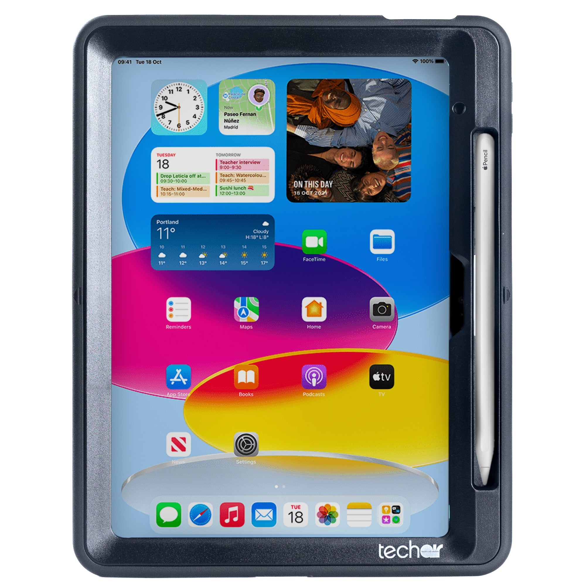 Techair TAXIPF059 iPad™ 10.9" 10th Gen Rugged Case  - Computers - Techair