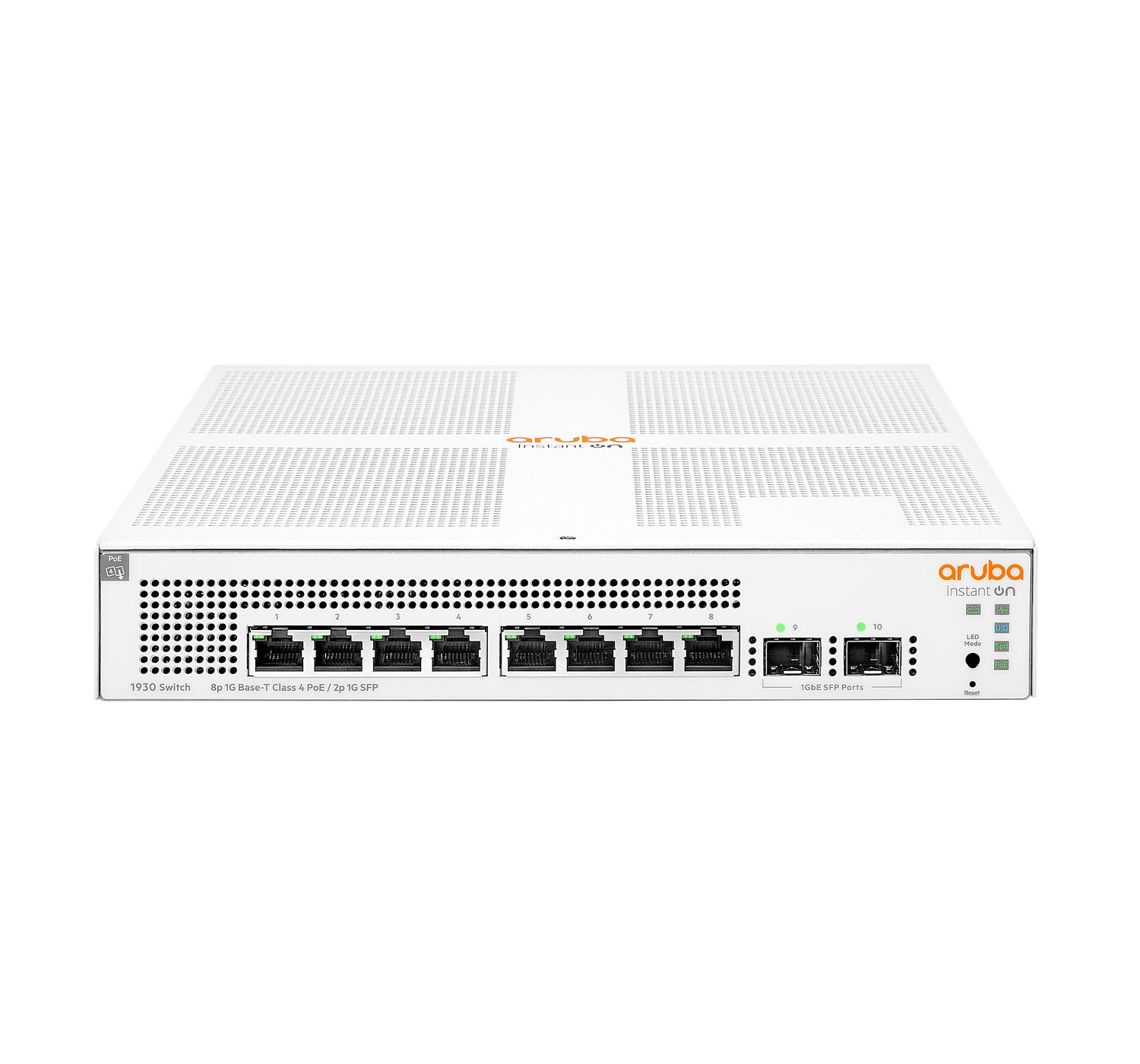 HPE Aruba Networking Aruba Instant On 1930 Managed L2+ Gigabit Ethernet (10/100/1000) Power over Ethernet (PoE) 1U White  - Networking - HPE