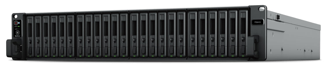 Synology FlashStation FS3410 NAS/storage server Rack (2U) Intel® Xeon® D D-1541 16 GB DDR4 DSM Black