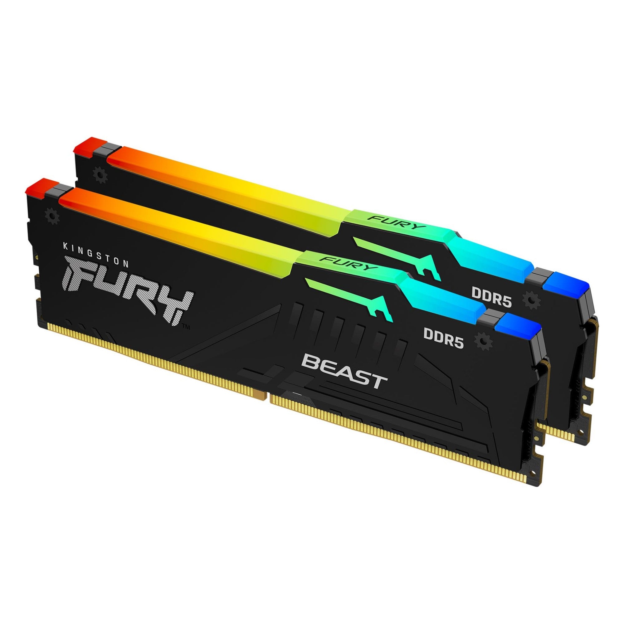 Kingston Technology FURY Beast 64GB 5600MT/s DDR5 CL36 DIMM (Kit of 2) RGB EXPO