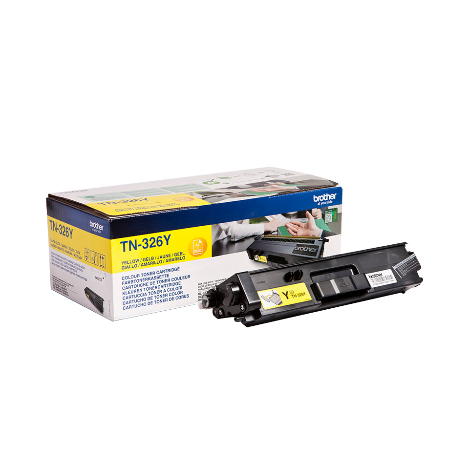 Brother TN-326Y Toner-kit yellow high-capacity, 3.5K pages ISO/IEC 19798 for Brother DCP-L 8400/8450/HL-L 8250  - Printers & Scanners - Brother