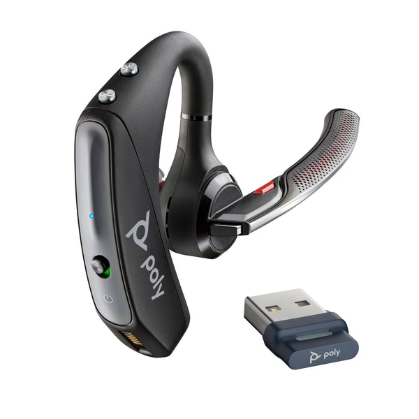 POLY Voyager 5200 Headset Wireless Ear hook Car Home office Bluetooth