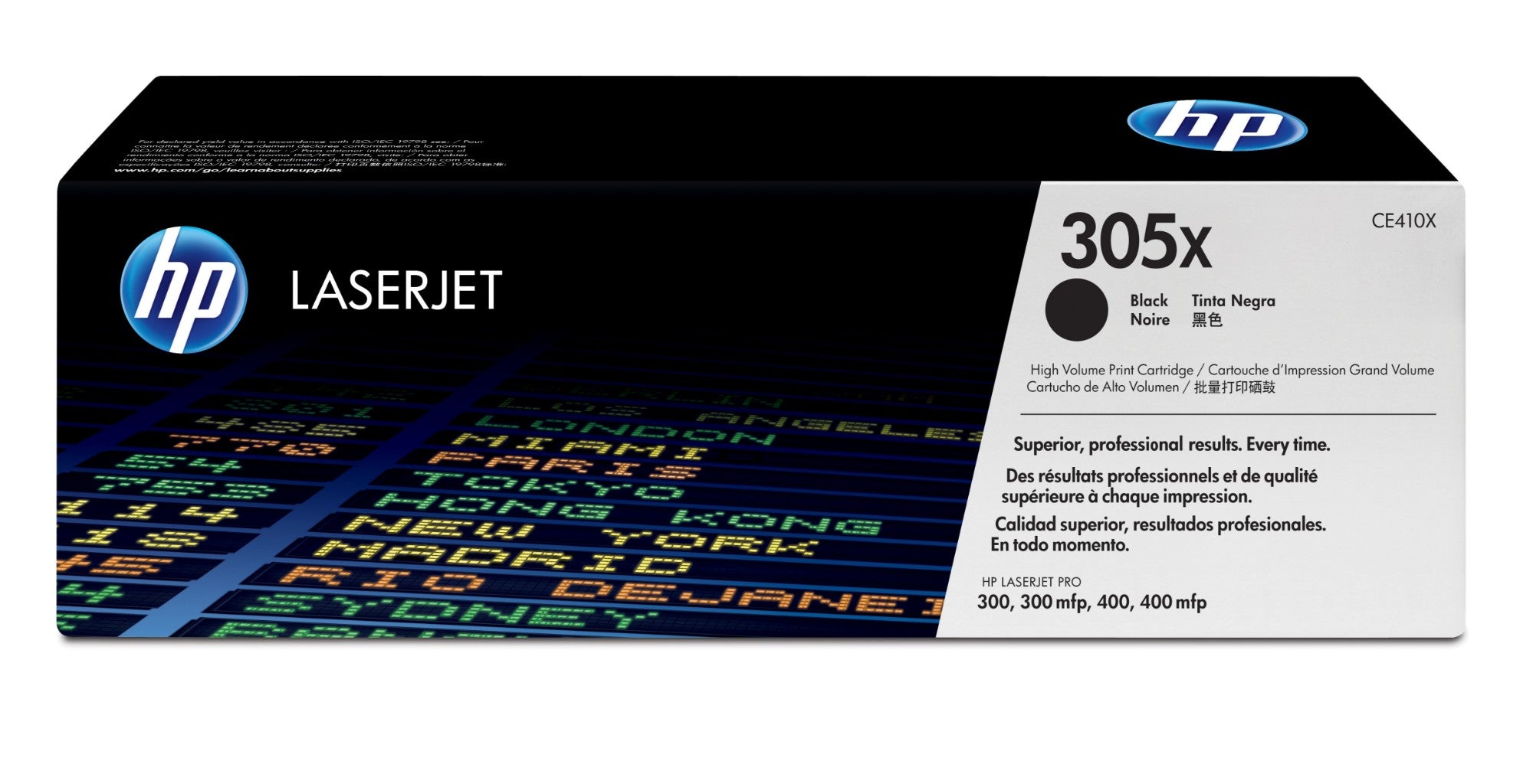HP CE410X/305X Toner cartridge black, 4K pages ISO/IEC 19798 for HP LaserJet M 375
