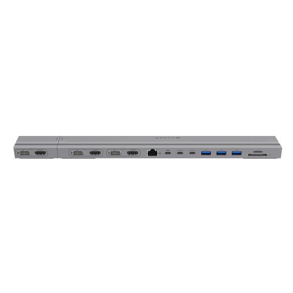 Targus HyperDrive 4K 2 x USB 3.2 Gen 2 (3.1 Gen 2) Type-C Silver