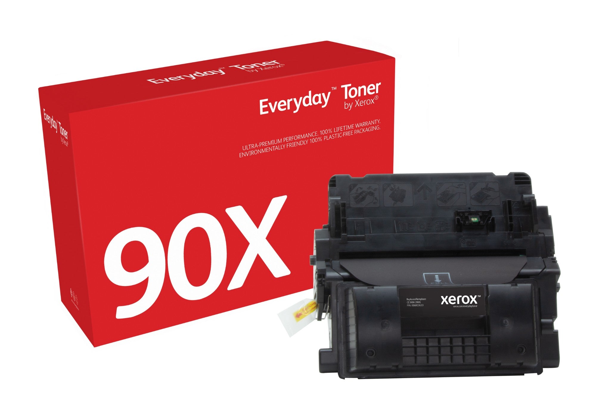 Everyday™ Black Toner by Xerox compatible with HP 90X (CE390X)