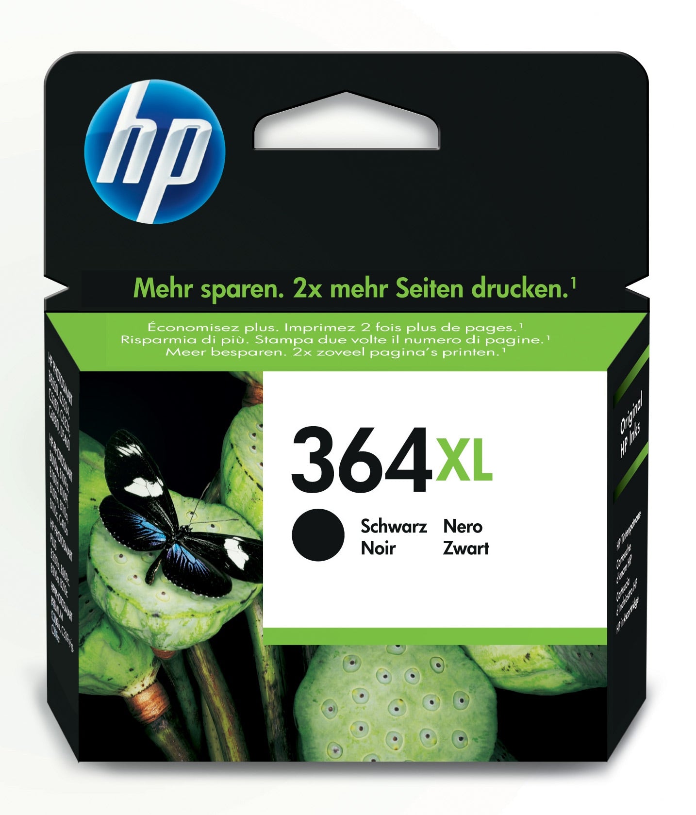 HP CN684EE/364XL Ink cartridge black high-capacity, 550 pages ISO/IEC 24711 18ml for HP PhotoSmart B 110/C 309/D 5460/Plus/Premium