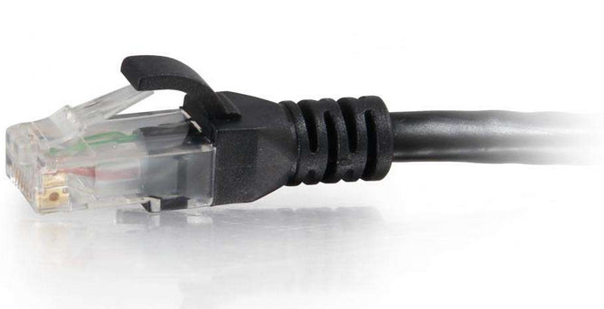 C2G 0.3m Cat6 RJ-45 m/m networking cable Black U/UTP (UTP)