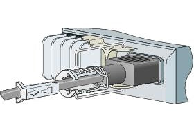 Cisco Catalyst PWR-CLP= Power Cable Retainer Clip, For Use with 3560-C, 2960-C, 3560-CX, 2960-CX, 2960-L and C1000 Network Switches, Enhanced Limited Lifetime Warranty (PWR-CLP=)  - Networking - Cisco