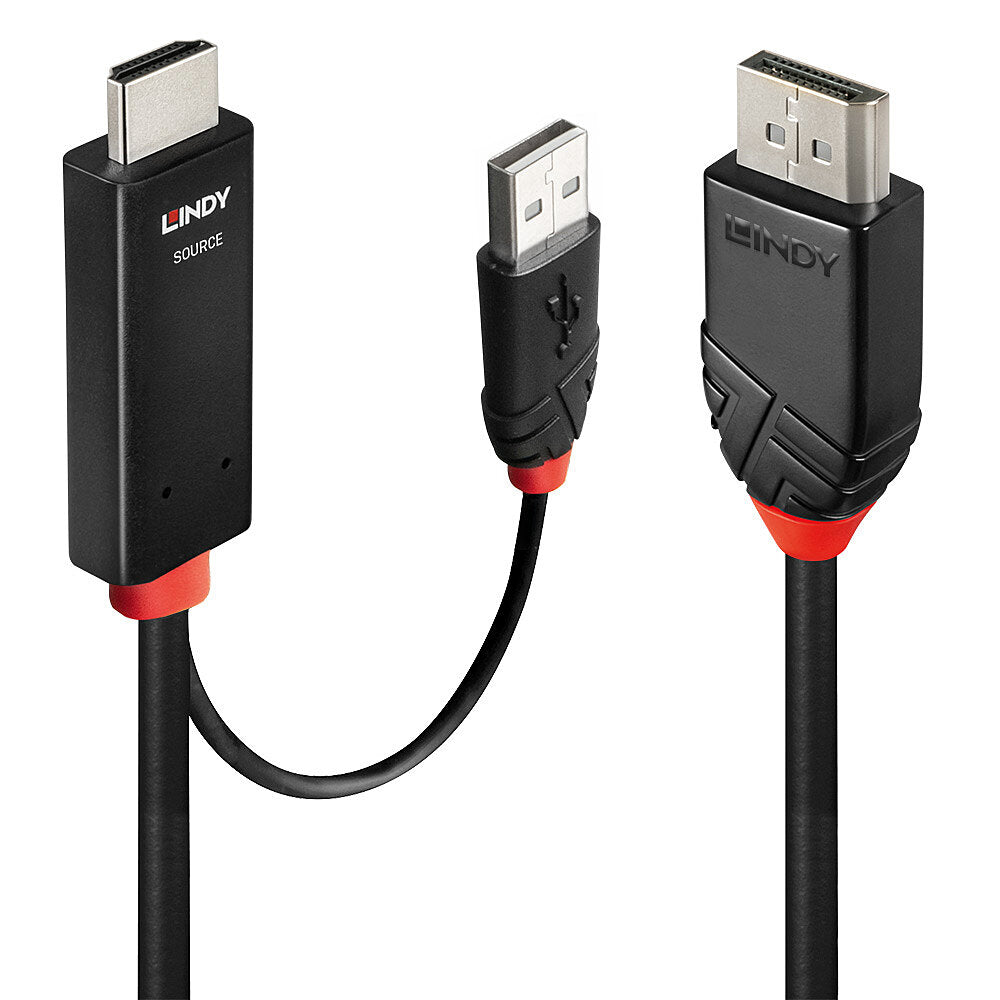 Lindy 2m HDMI to DisplayPort Cable  - Computer Cables - Lindy