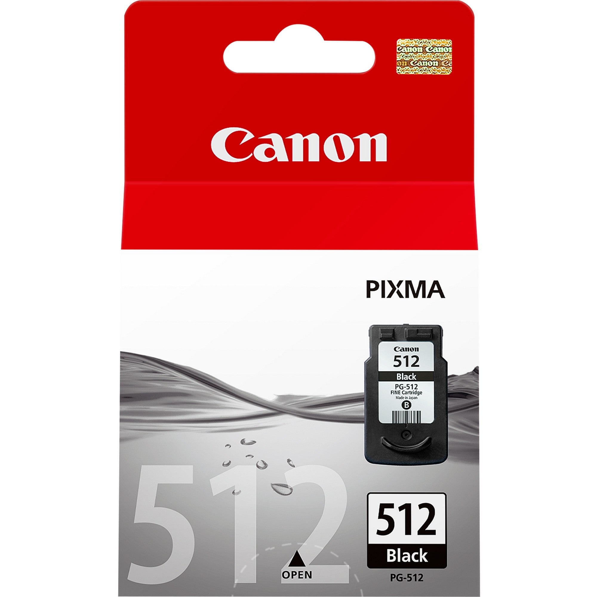 Canon 2969B001/PG-512 Printhead cartridge black pigmented, 401 pages ISO/IEC 19752 15ml for Canon Pixma MP 240