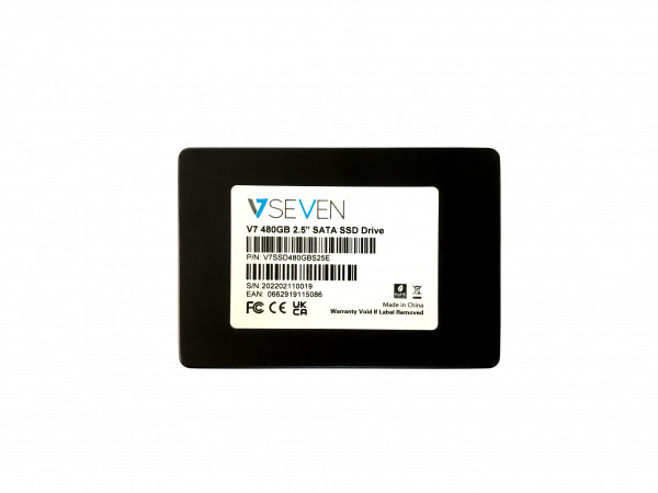 V7 V7SSD480GBS25E internal solid state drive 2.5" 480 GB Serial ATA III 3D TLC