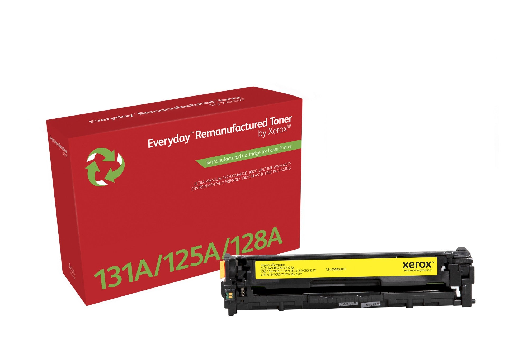 Everyday™ Yellow Remanufactured Toner by Xerox compatible with HP 131A (CF212A)