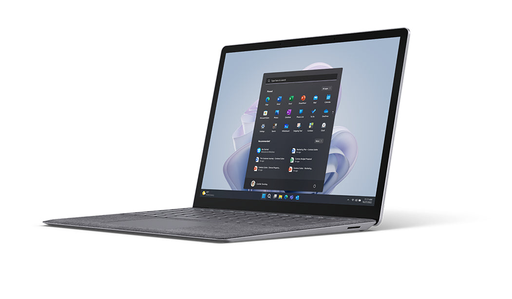 Microsoft Surface Laptop 5 Intel® Core™ i5 i5-1245U 34.3 cm (13.5") Touchscreen 16 GB LPDDR5x-SDRAM 256 GB SSD Wi-Fi 6 (802.11ax) Windows 11 Pro Platinum